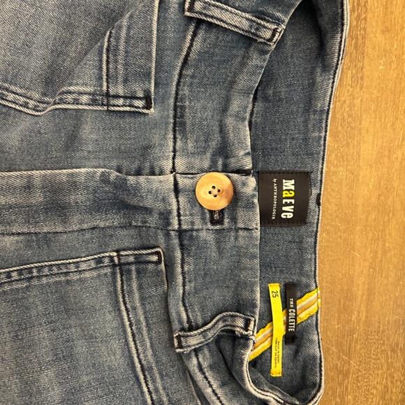 The Colette Crop High-Rise Wide-Leg Jeans by Maeve (25) - Picture 6 of 8